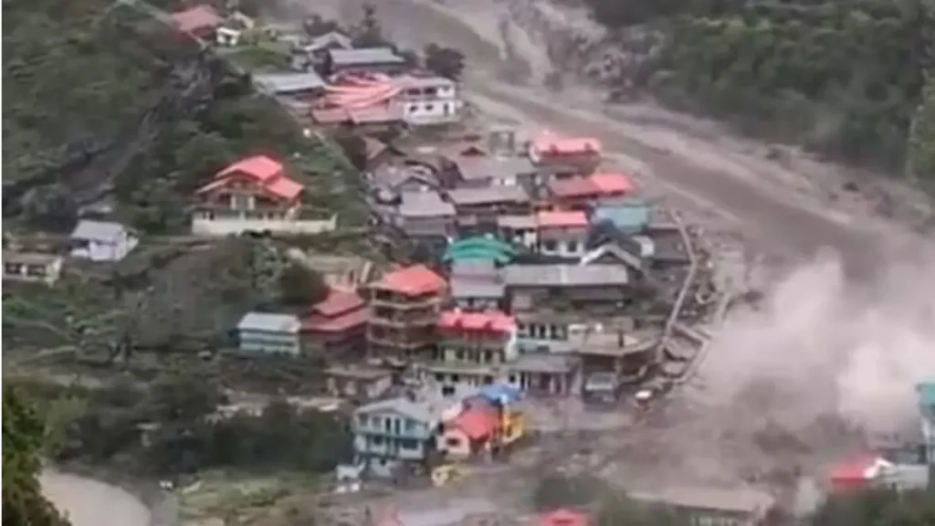 cloudburst Uttarkashi